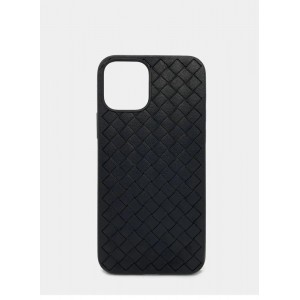 Чехол силиконовый Grid Case для iPhone 14 Pro (черный)